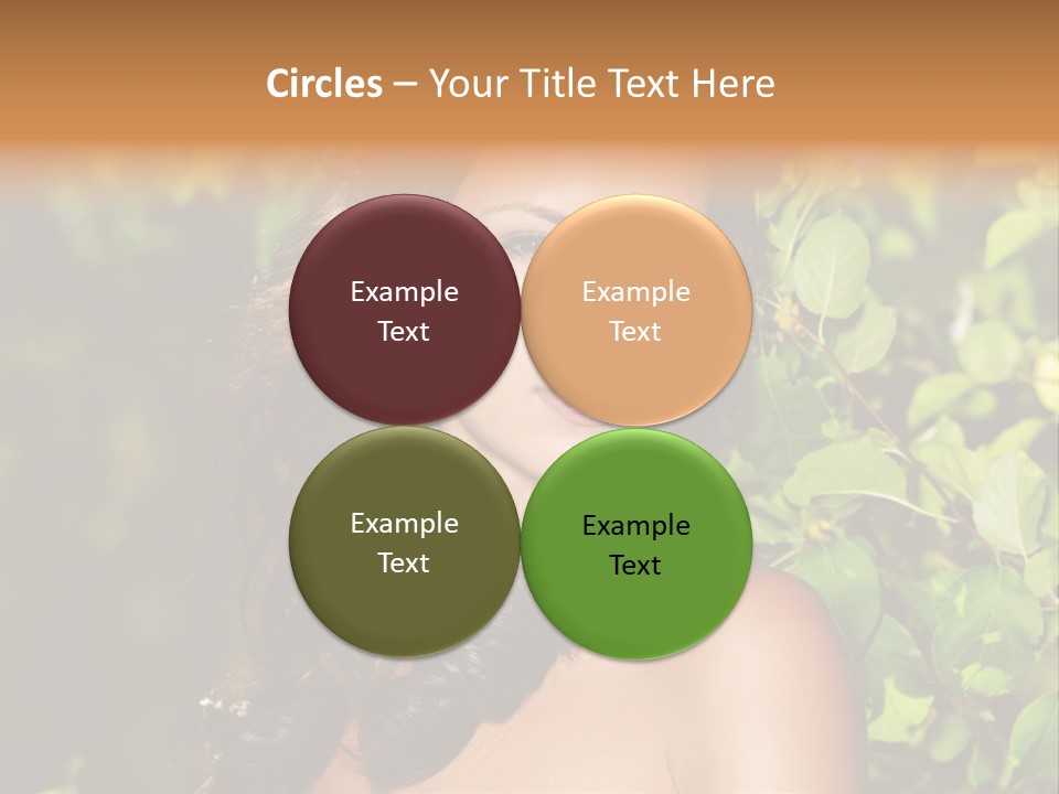 Clean Woman Spring PowerPoint Template