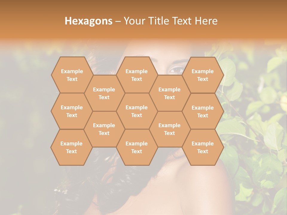 Clean Woman Spring PowerPoint Template