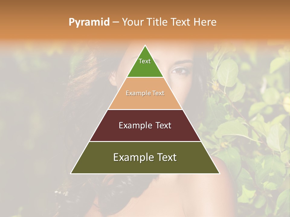 Clean Woman Spring PowerPoint Template