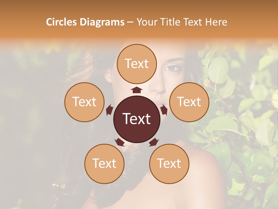 Clean Woman Spring PowerPoint Template