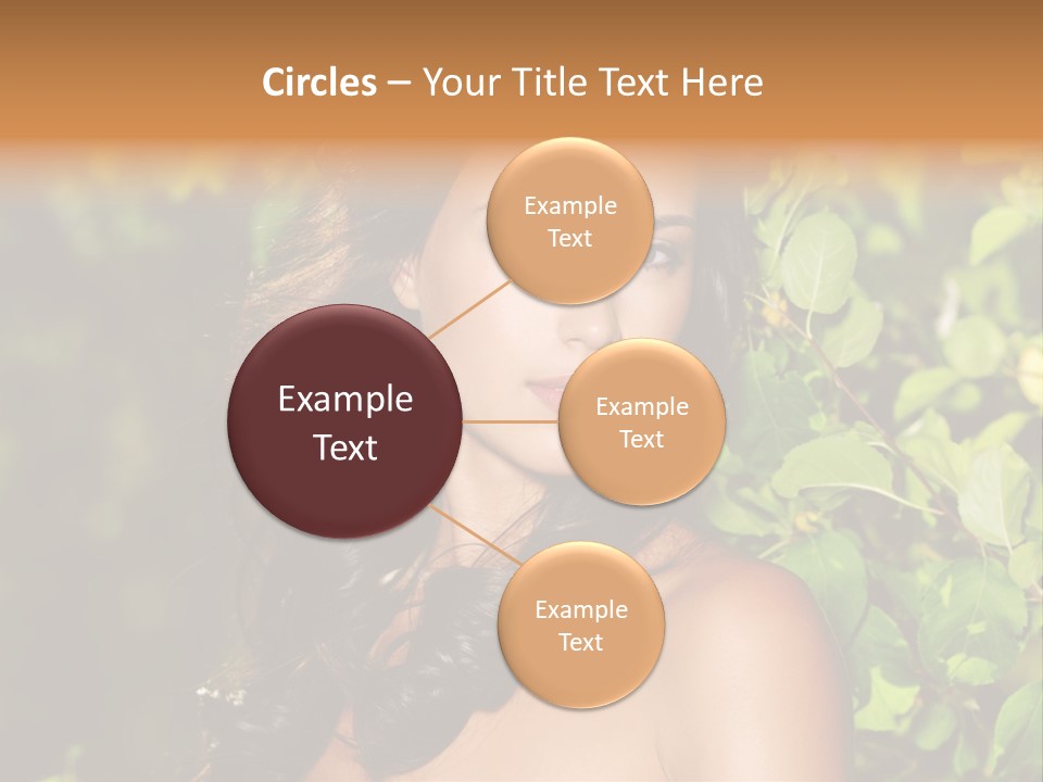 Clean Woman Spring PowerPoint Template