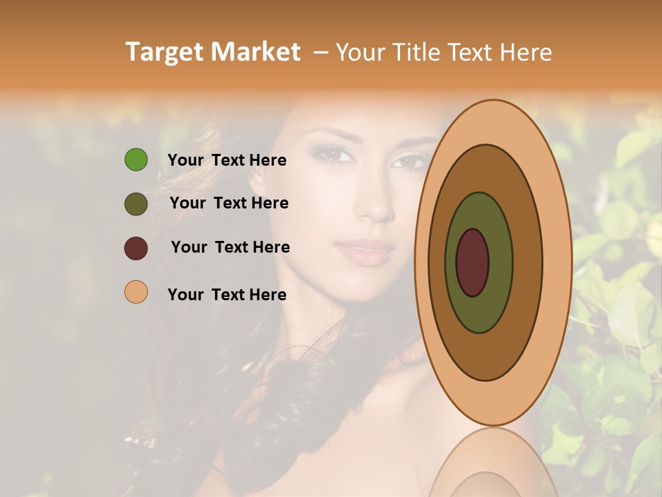 Clean Woman Spring PowerPoint Template