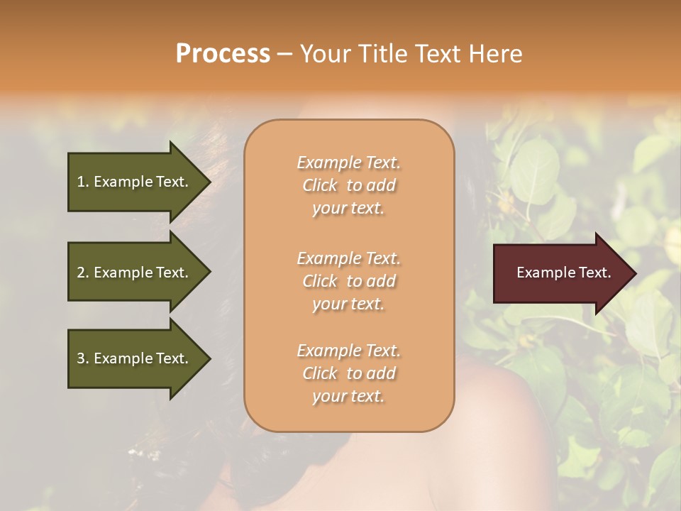 Clean Woman Spring PowerPoint Template