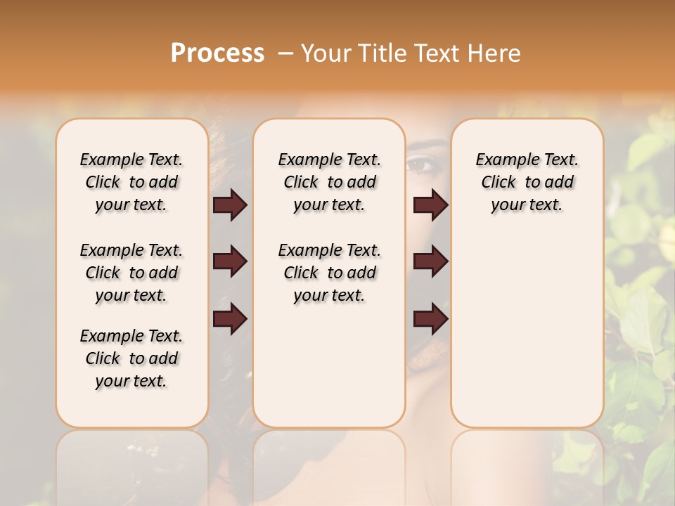 Clean Woman Spring PowerPoint Template