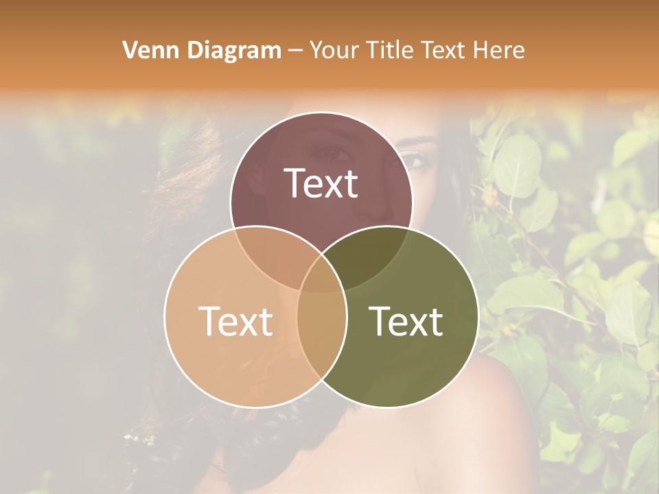 Clean Woman Spring PowerPoint Template