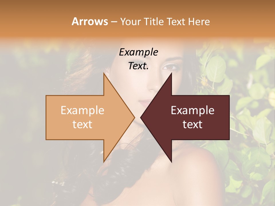 Clean Woman Spring PowerPoint Template