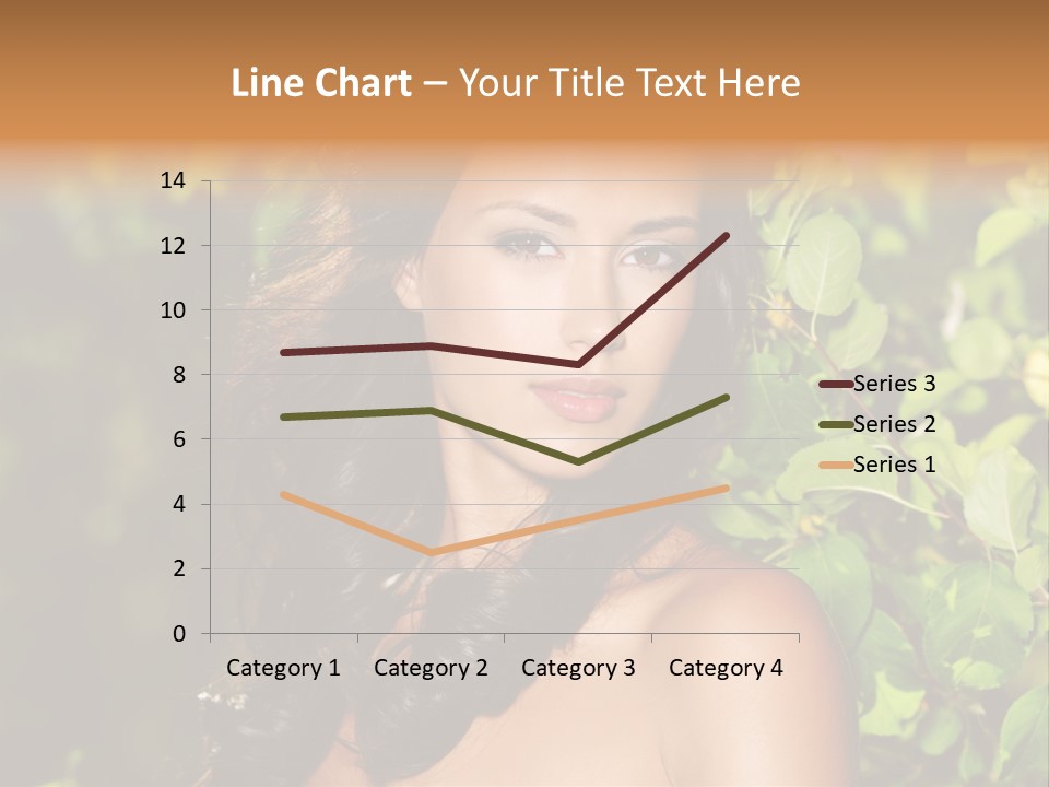 Clean Woman Spring PowerPoint Template