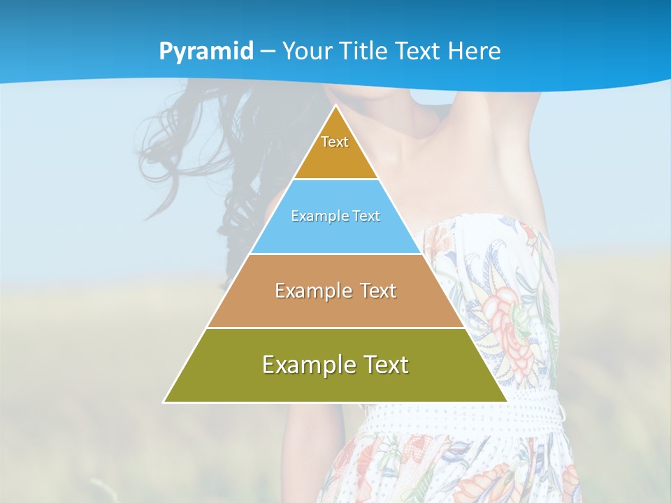 Nature Blue Spring PowerPoint Template