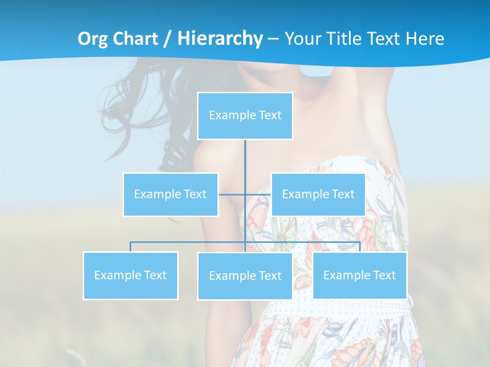 Nature Blue Spring PowerPoint Template