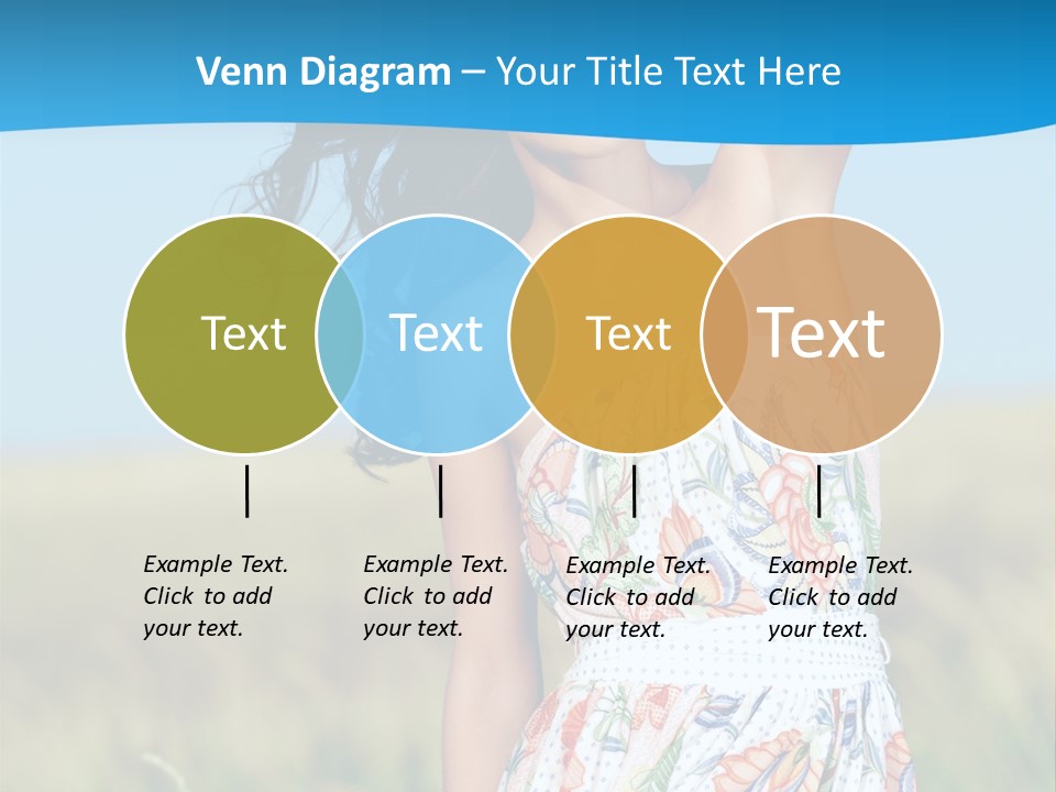 Nature Blue Spring PowerPoint Template