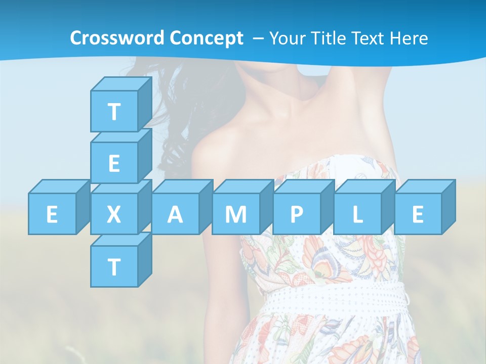 Nature Blue Spring PowerPoint Template