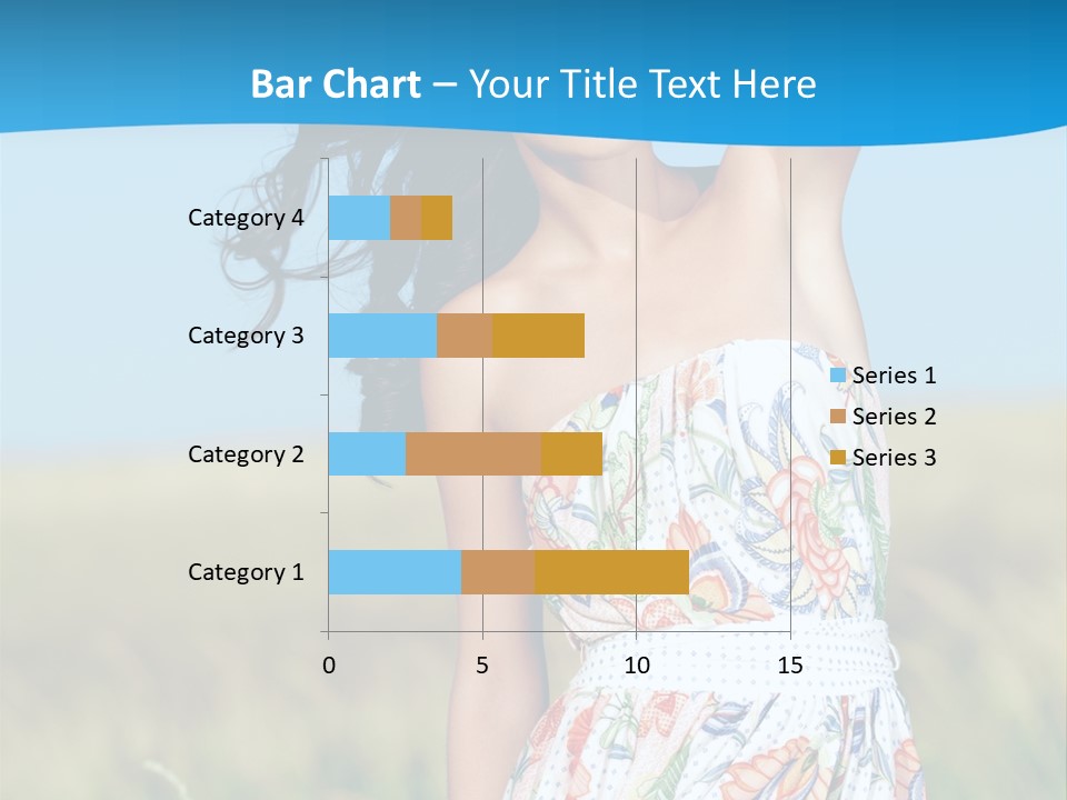 Nature Blue Spring PowerPoint Template