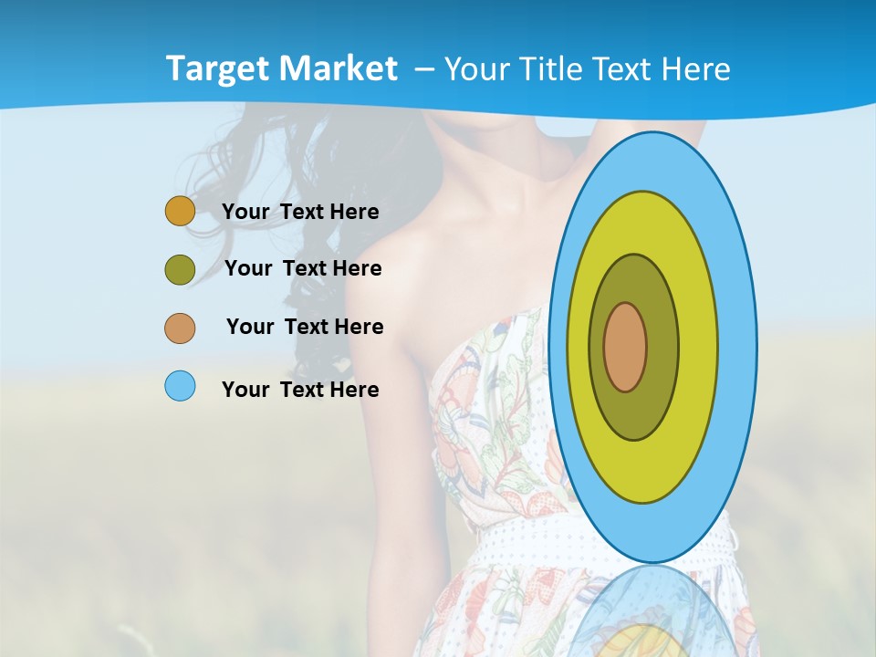 Nature Blue Spring PowerPoint Template