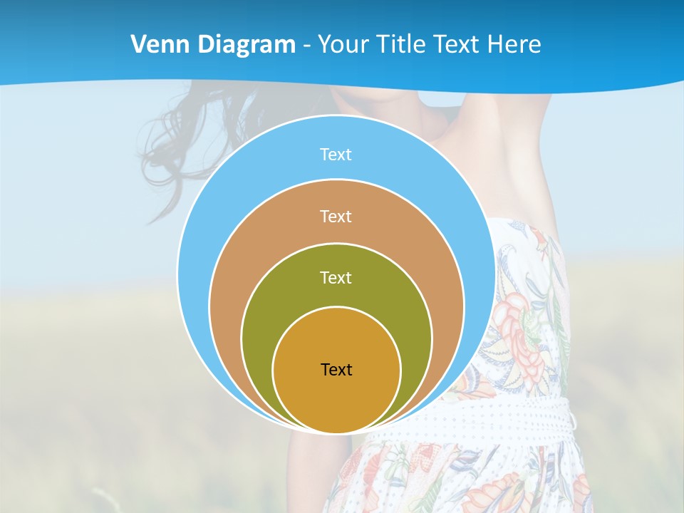 Nature Blue Spring PowerPoint Template