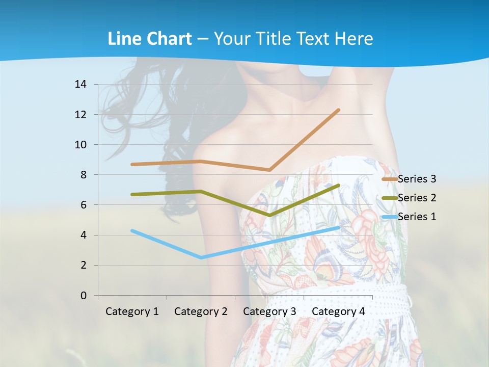 Nature Blue Spring PowerPoint Template