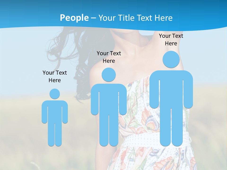 Nature Blue Spring PowerPoint Template