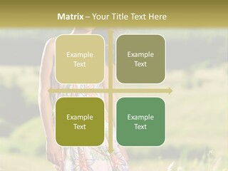 Full Meadow Glamour PowerPoint Template