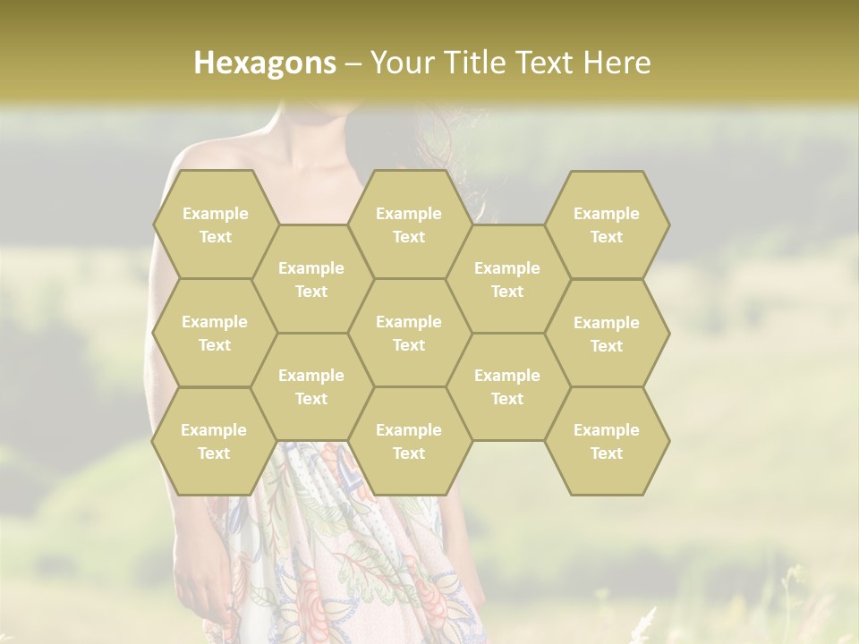 Full Meadow Glamour PowerPoint Template