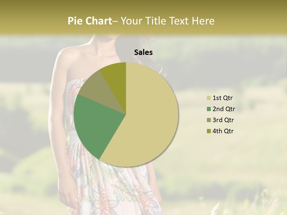 Full Meadow Glamour PowerPoint Template