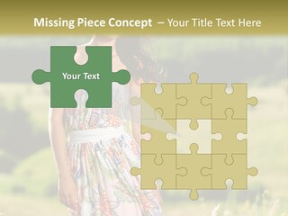 Full Meadow Glamour PowerPoint Template