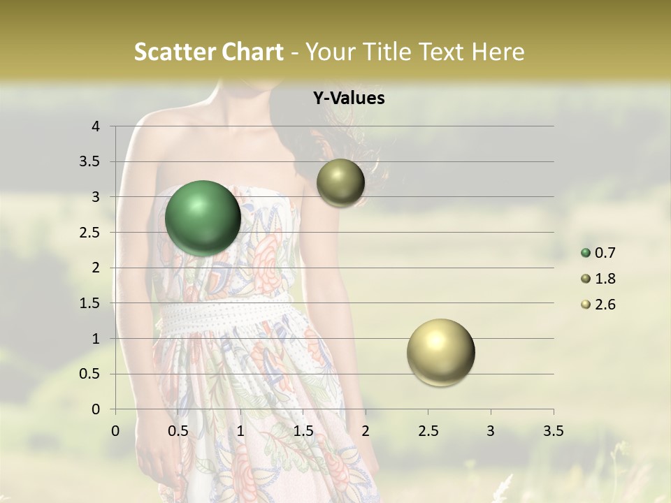 Full Meadow Glamour PowerPoint Template