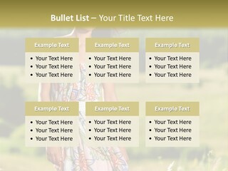 Full Meadow Glamour PowerPoint Template