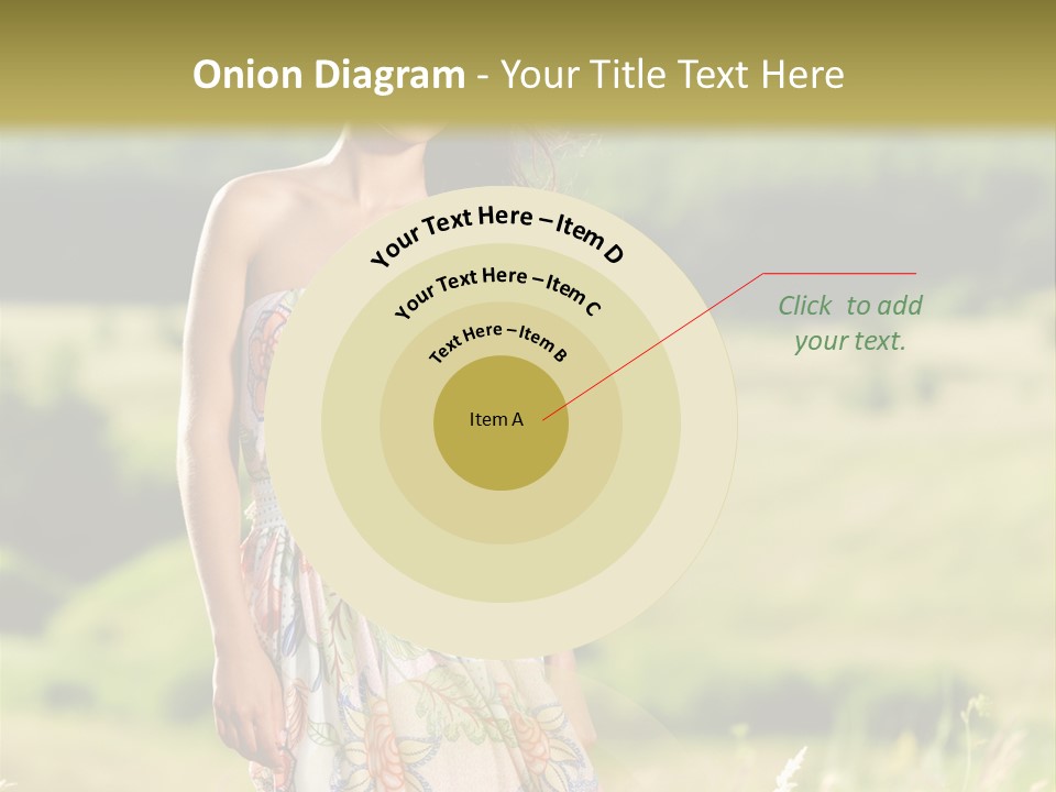 Full Meadow Glamour PowerPoint Template