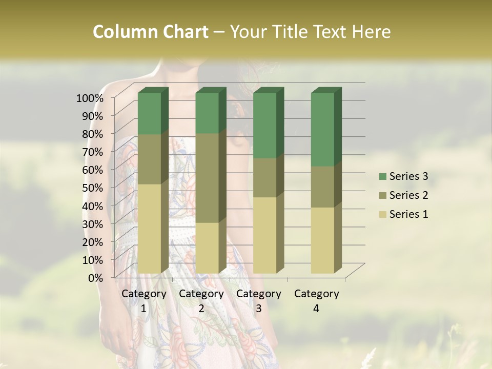 Full Meadow Glamour PowerPoint Template
