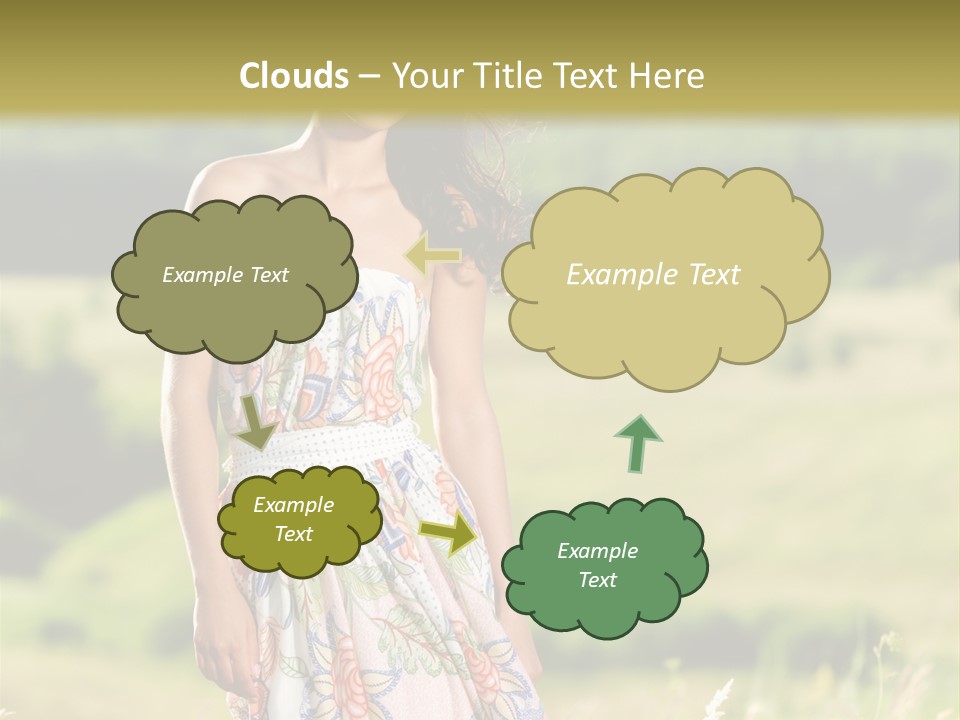 Full Meadow Glamour PowerPoint Template