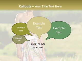 Full Meadow Glamour PowerPoint Template