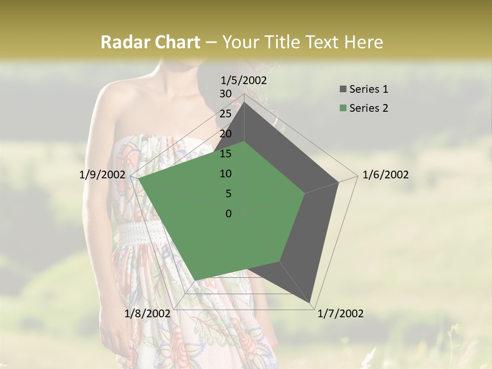 Full Meadow Glamour PowerPoint Template