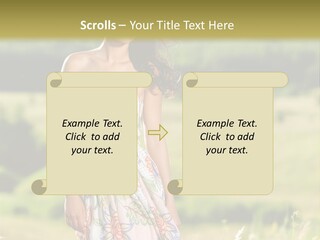 Full Meadow Glamour PowerPoint Template