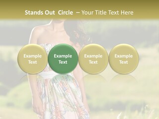 Full Meadow Glamour PowerPoint Template