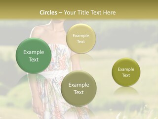 Full Meadow Glamour PowerPoint Template