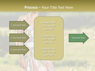 Full Meadow Glamour PowerPoint Template