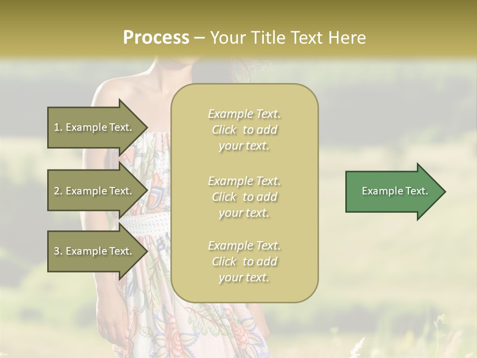 Full Meadow Glamour PowerPoint Template
