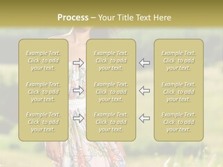 Full Meadow Glamour PowerPoint Template