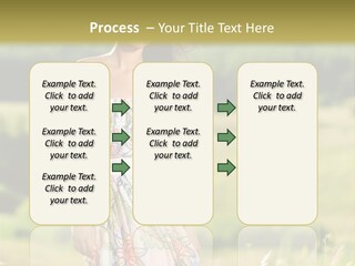 Full Meadow Glamour PowerPoint Template
