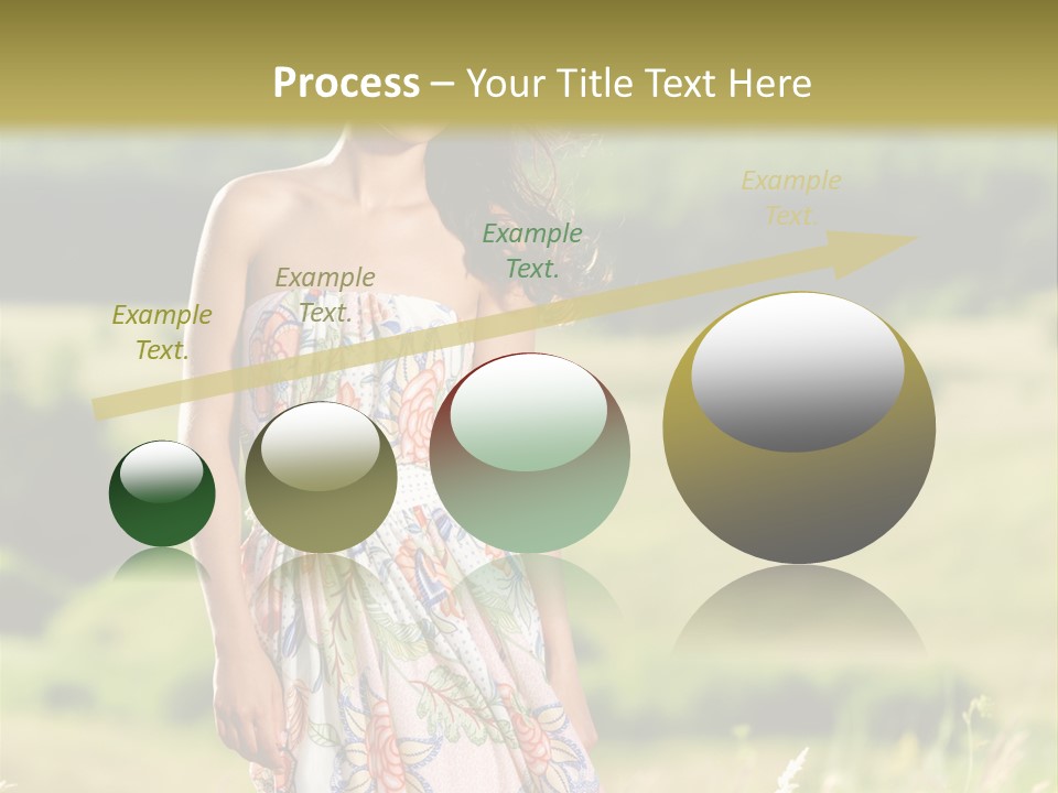 Full Meadow Glamour PowerPoint Template