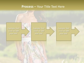 Full Meadow Glamour PowerPoint Template