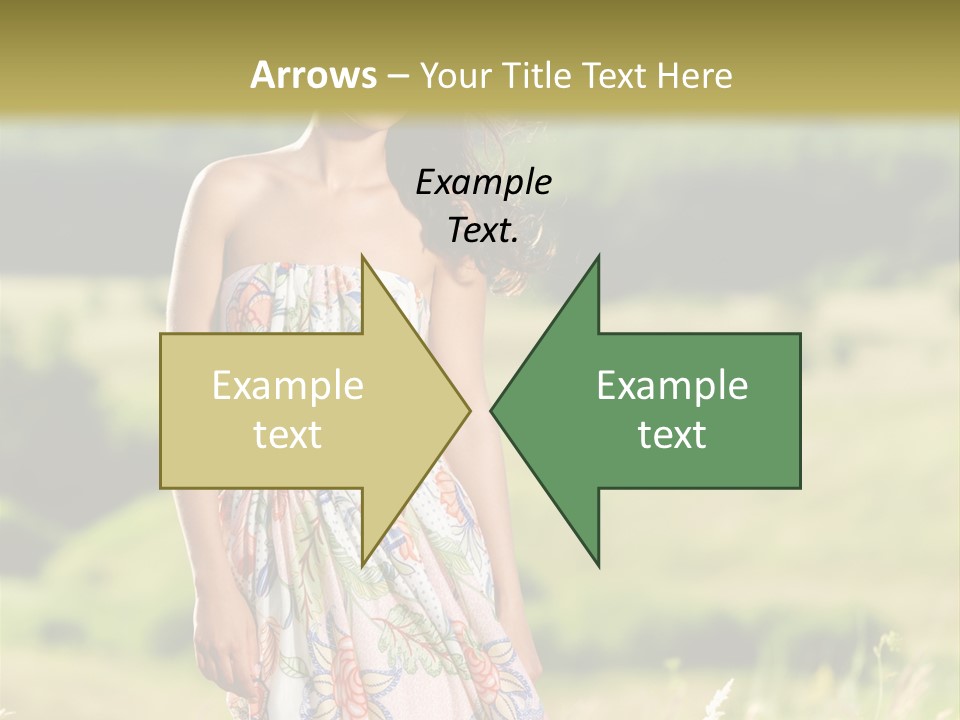 Full Meadow Glamour PowerPoint Template