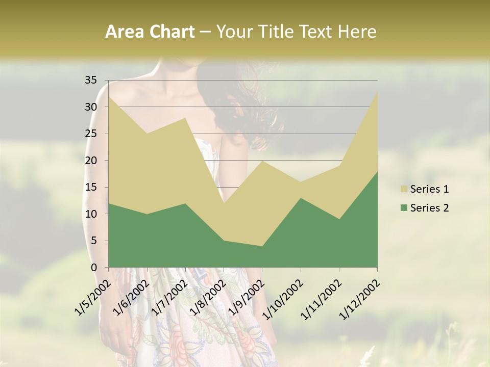 Full Meadow Glamour PowerPoint Template