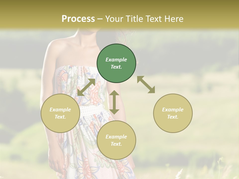 Full Meadow Glamour PowerPoint Template