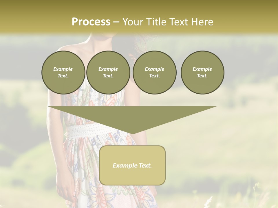 Full Meadow Glamour PowerPoint Template
