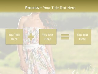 Full Meadow Glamour PowerPoint Template
