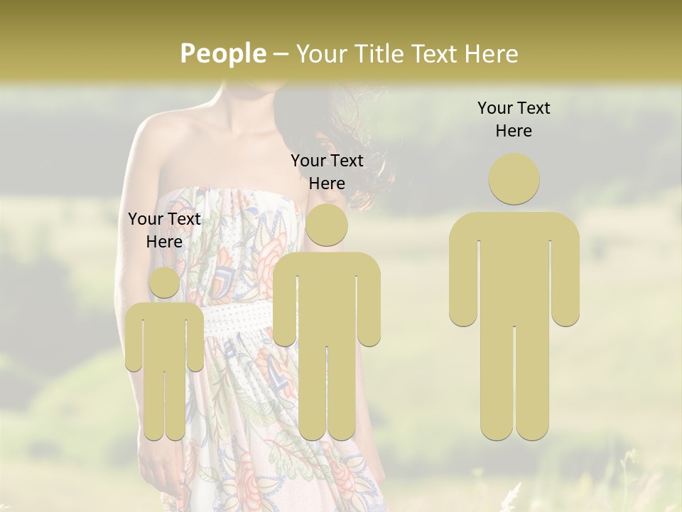 Full Meadow Glamour PowerPoint Template