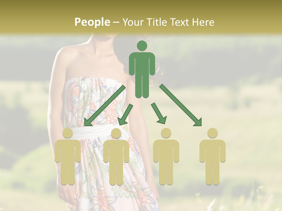 Full Meadow Glamour PowerPoint Template