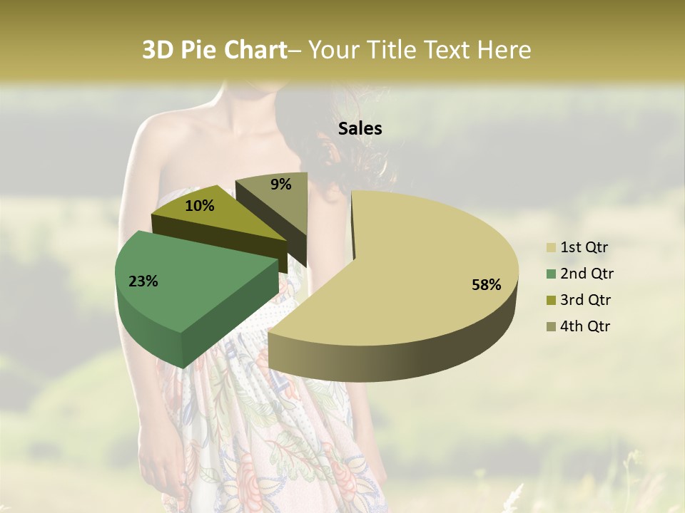 Full Meadow Glamour PowerPoint Template