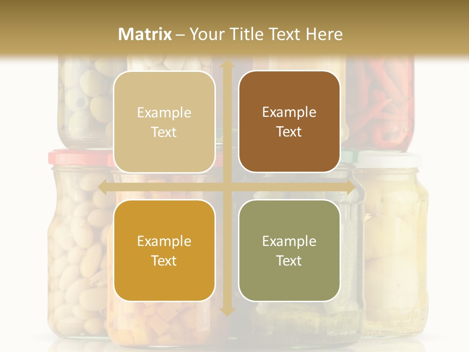 Gourmet Marinate Pickled PowerPoint Template