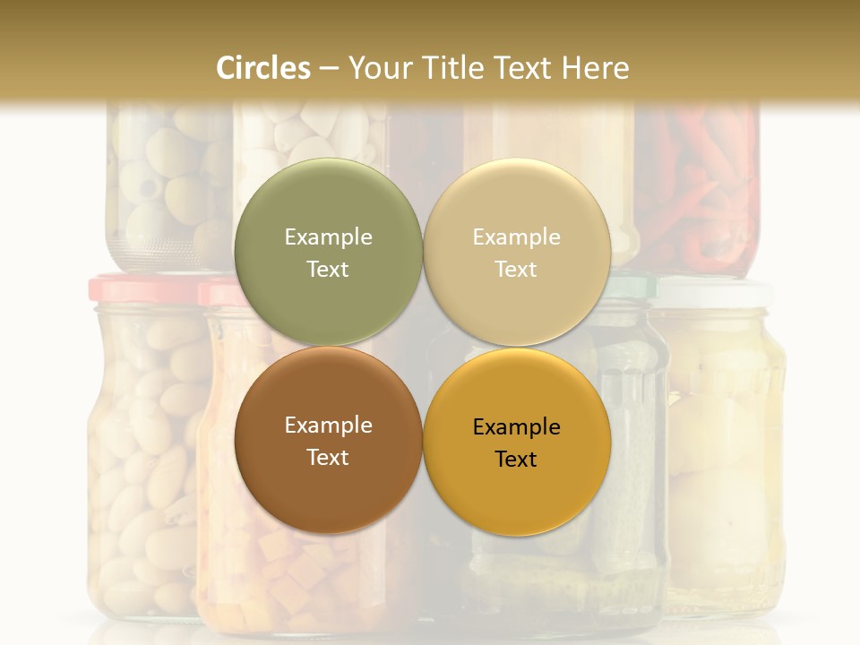 Gourmet Marinate Pickled PowerPoint Template